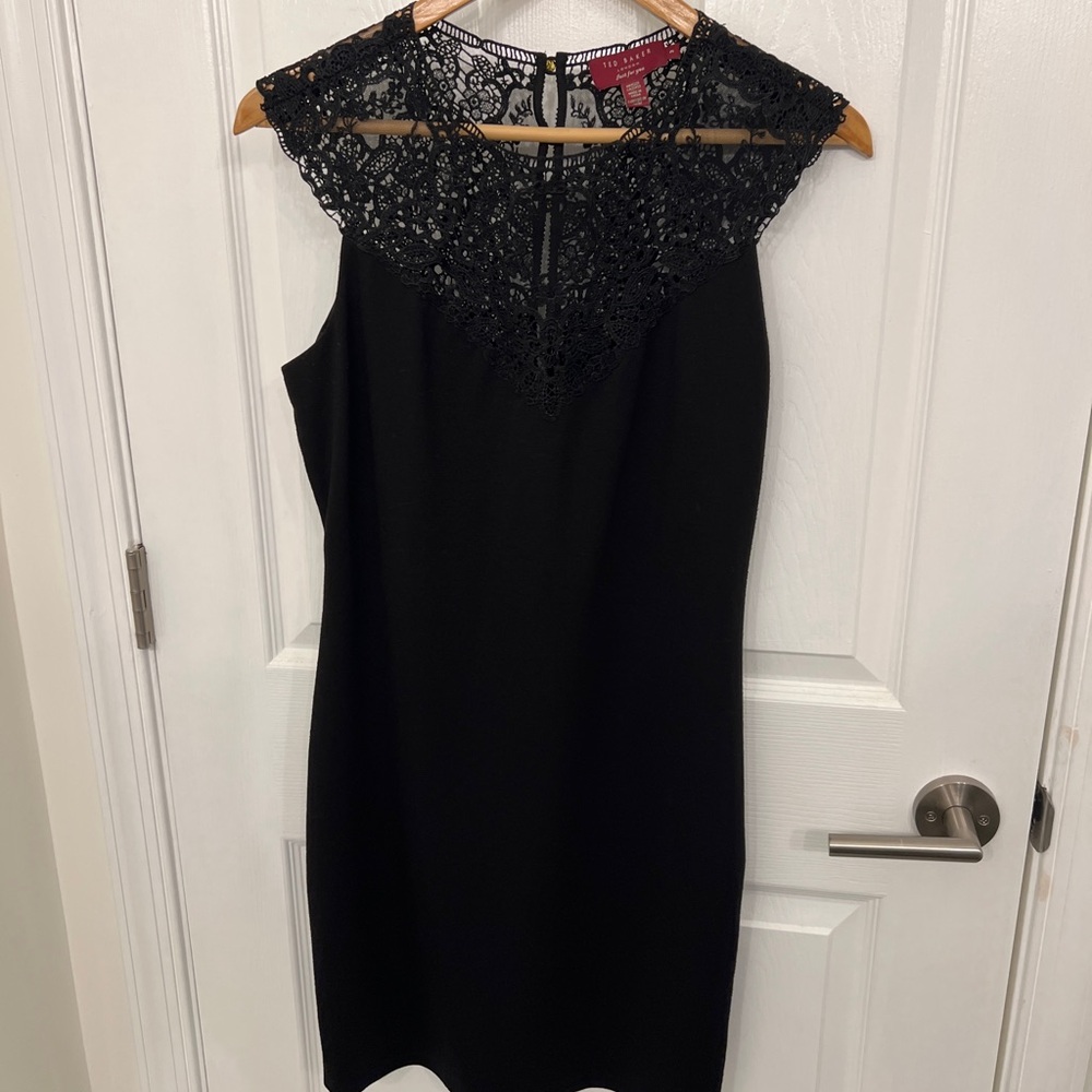 Ted Baker black lace dresss